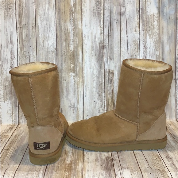 UGG Shoes - UGG Classic Short Boots Women’s Size 9 Chestnut